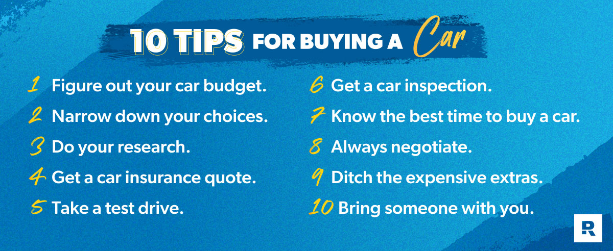 10 Tips for Buying a Car