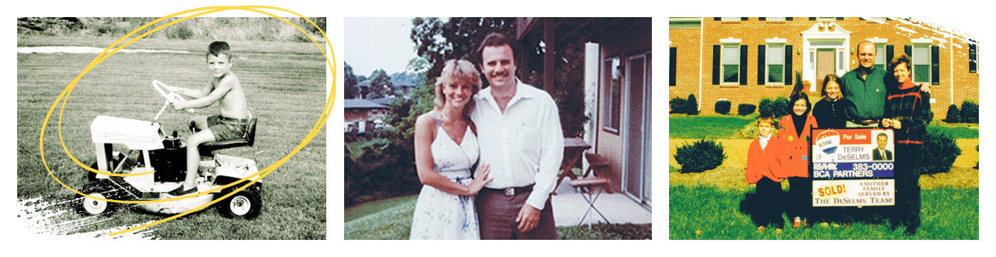 Older photos of Dave and his family