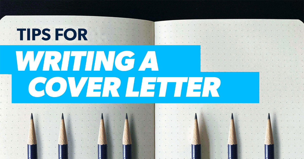 Writing a cover letter 