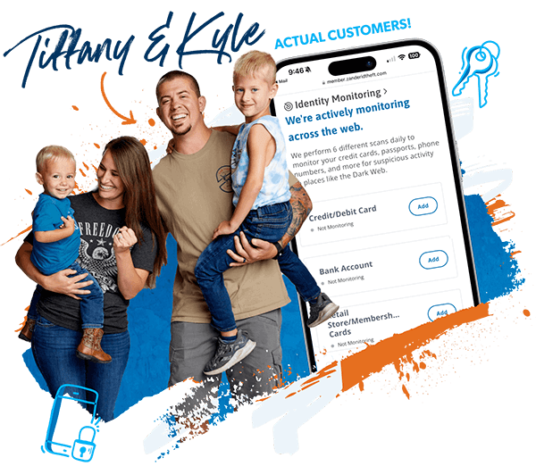 Photo of Zanders ID Theft Protection App