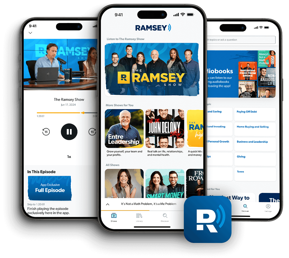 Ramsey Network App on Phone